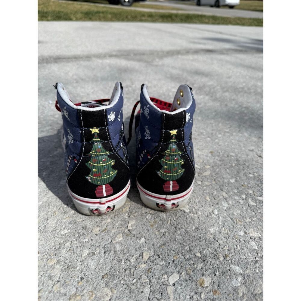 Vans Men's Size 10 Nightmare Before Christmas Sk8 High Shoes Jack Skellington - Picture 4 of 16